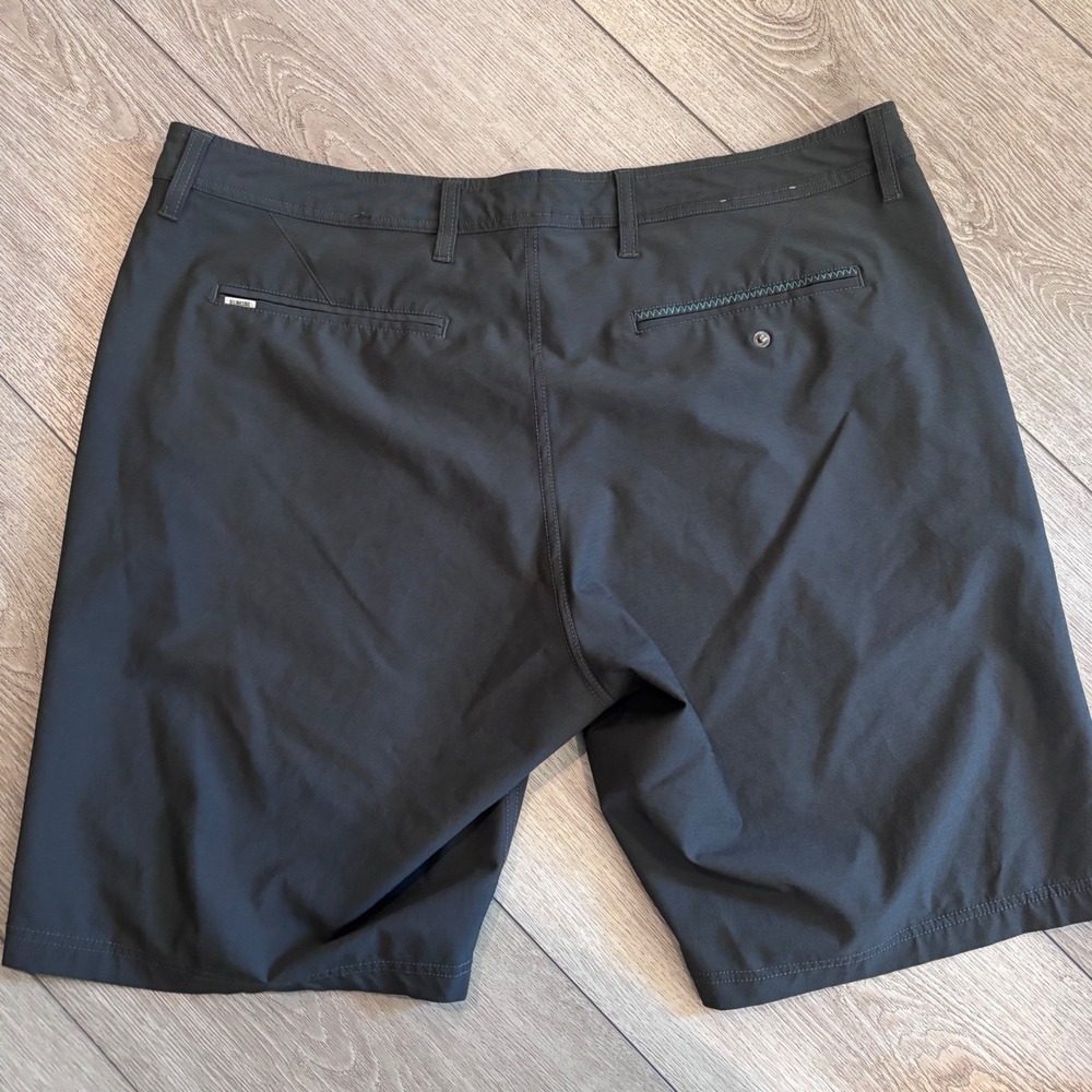 Linksoul Boardwalker Shorts Mens 38 Black Stretch Golf Casual Activewear - Picture 7 of 7